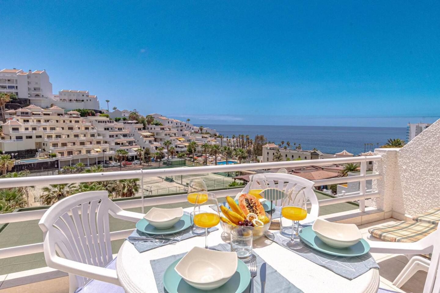 Sunny Oceanview Terrace By Dream Homes Tenerife Acantilado de los Gigantes Buitenkant foto