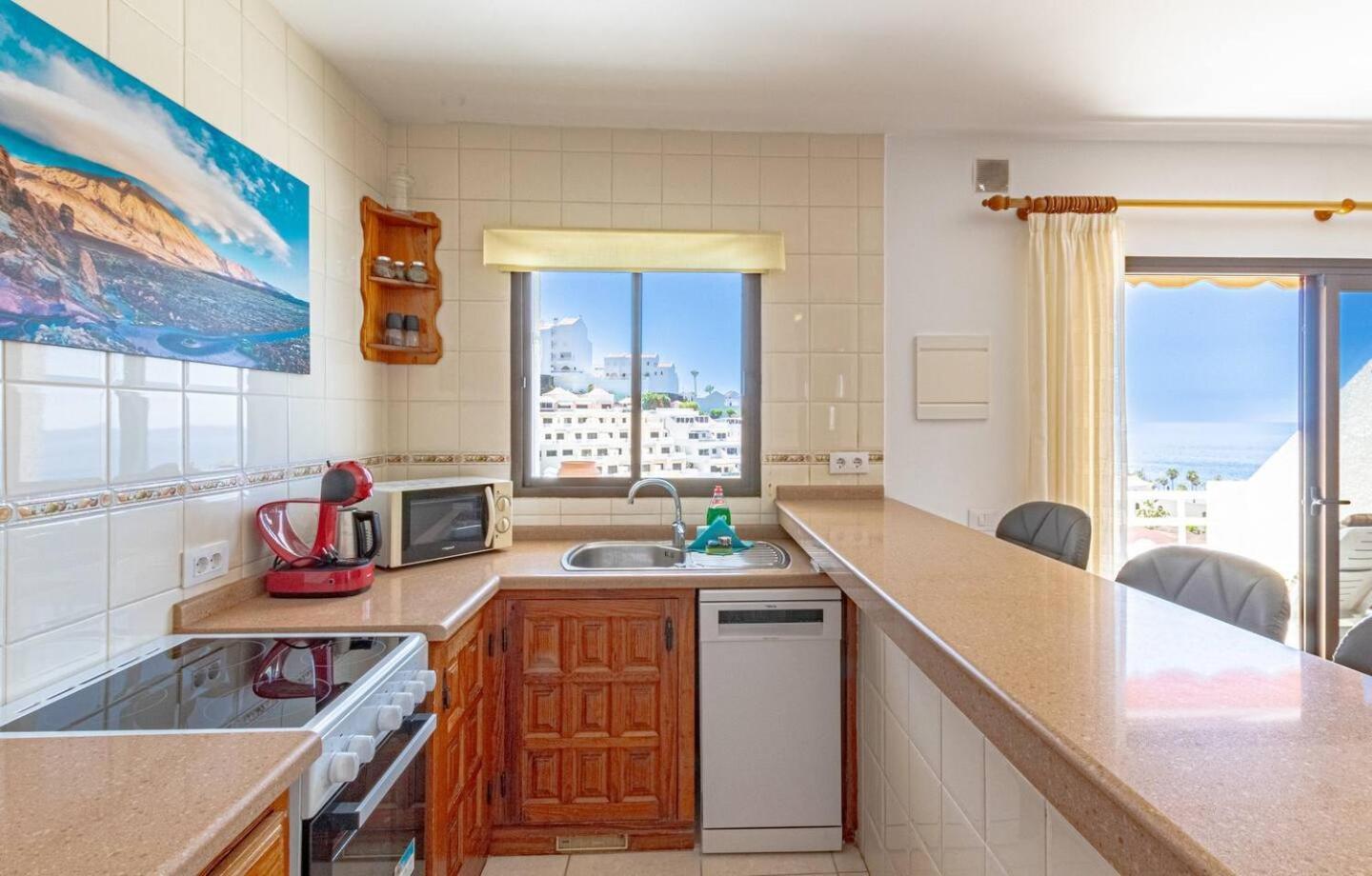 Sunny Oceanview Terrace By Dream Homes Tenerife Acantilado de los Gigantes Buitenkant foto