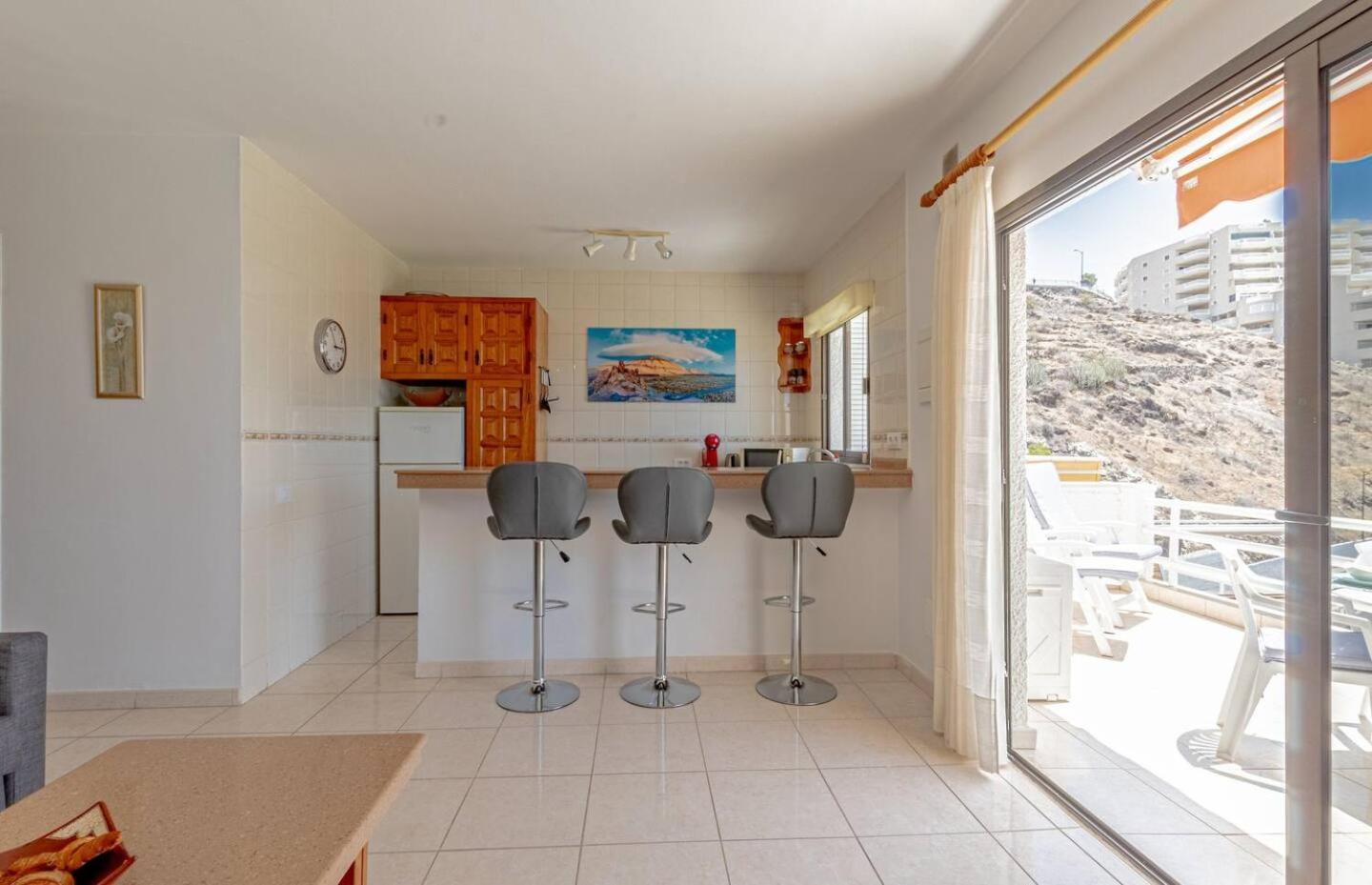Sunny Oceanview Terrace By Dream Homes Tenerife Acantilado de los Gigantes Buitenkant foto