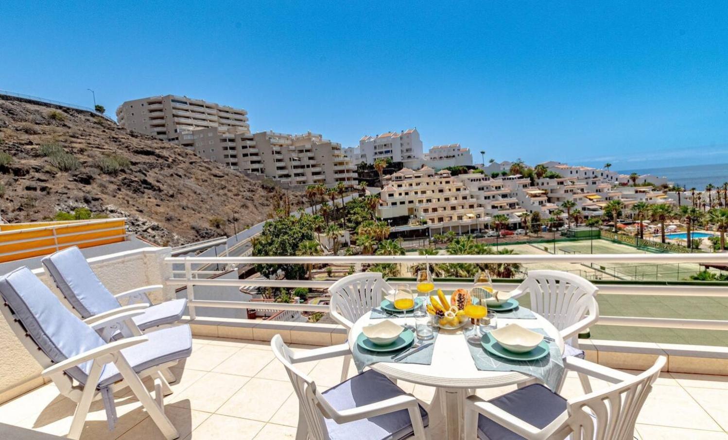 Sunny Oceanview Terrace By Dream Homes Tenerife Acantilado de los Gigantes Buitenkant foto