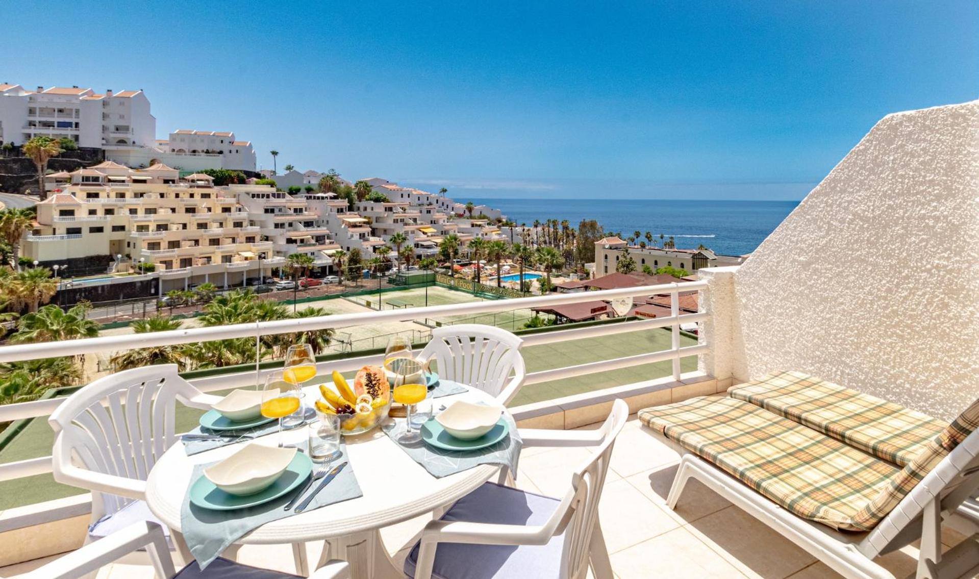 Sunny Oceanview Terrace By Dream Homes Tenerife Acantilado de los Gigantes Buitenkant foto