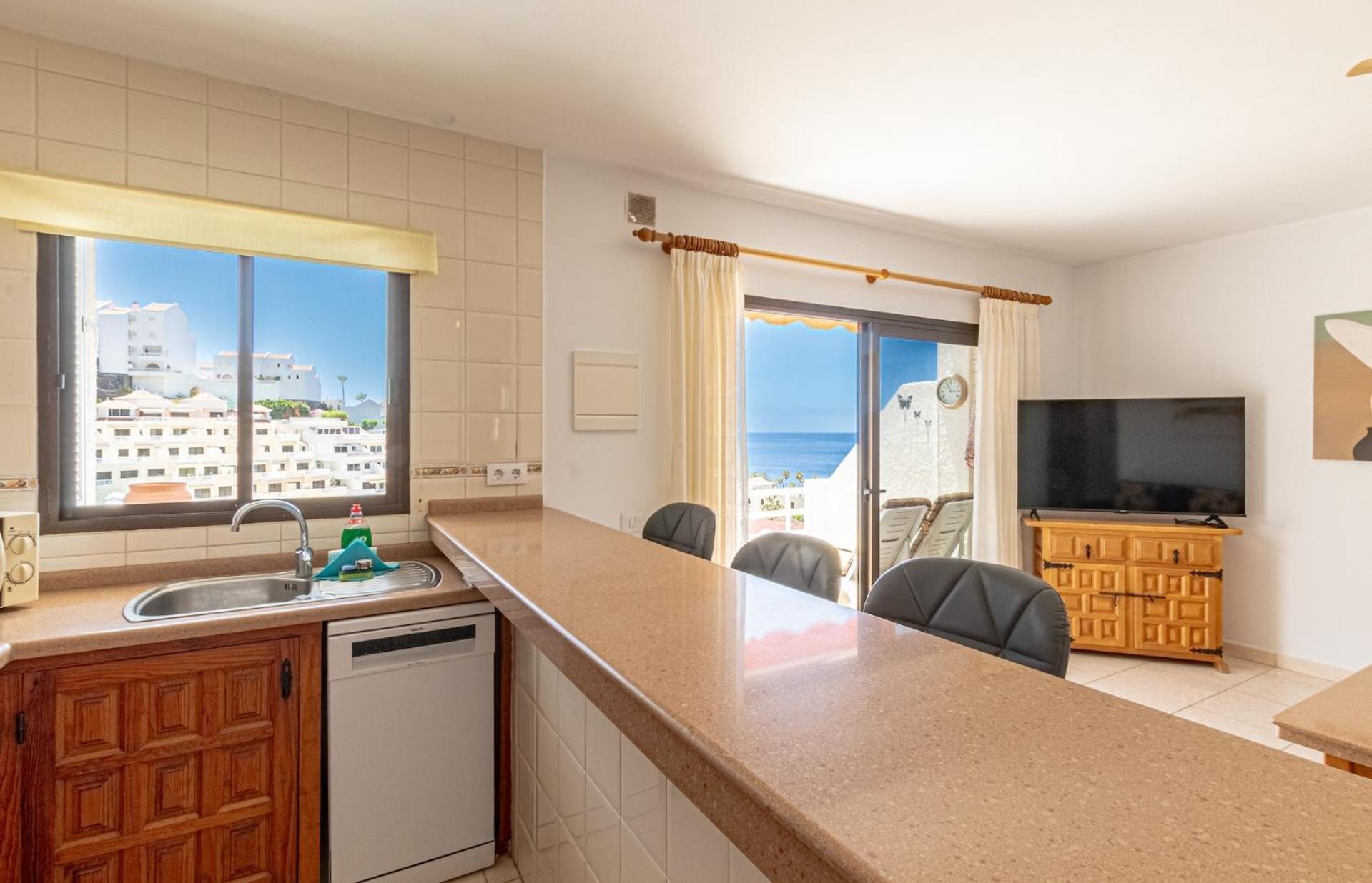 Sunny Oceanview Terrace By Dream Homes Tenerife Acantilado de los Gigantes Buitenkant foto