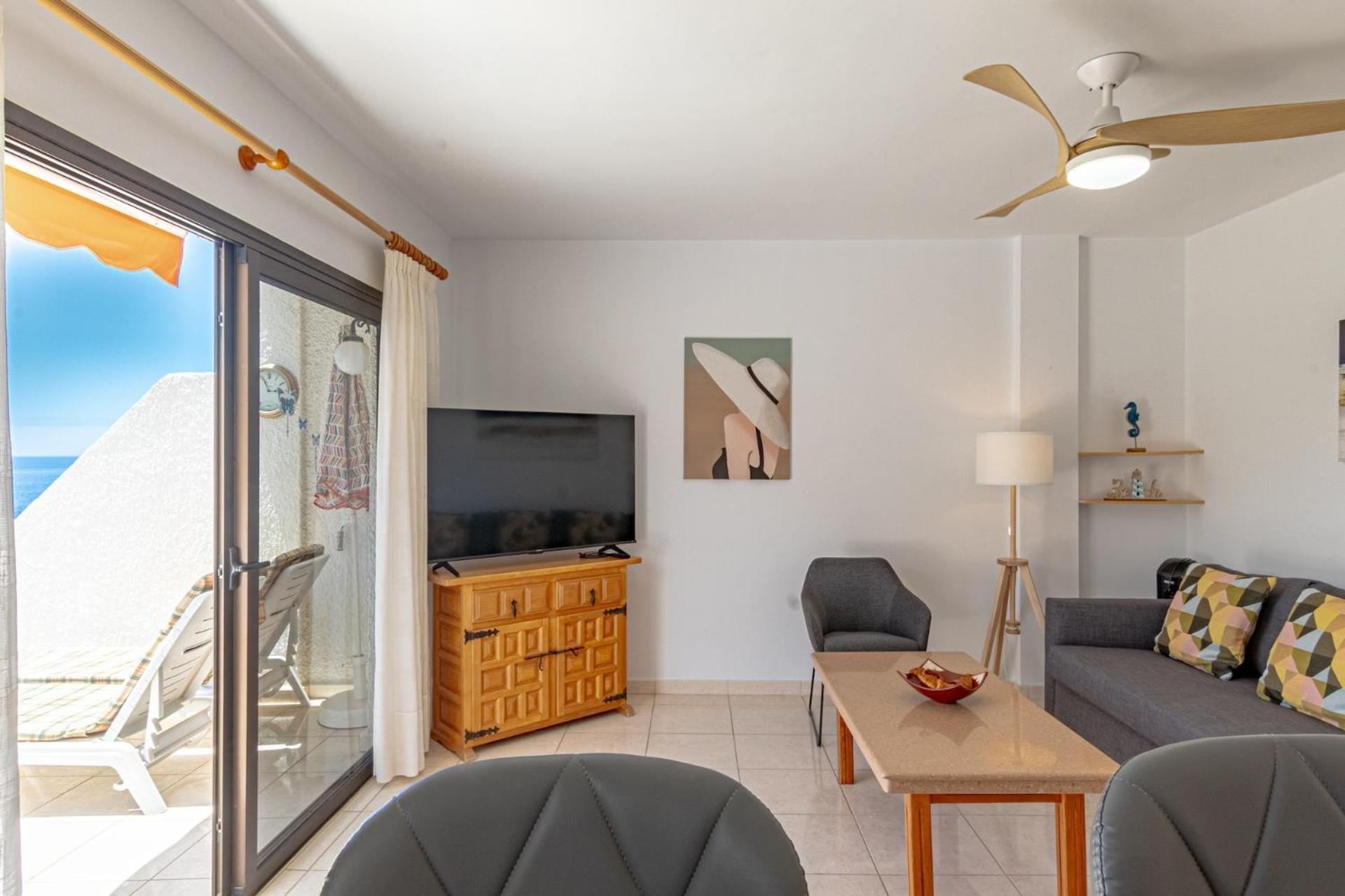 Sunny Oceanview Terrace By Dream Homes Tenerife Acantilado de los Gigantes Buitenkant foto