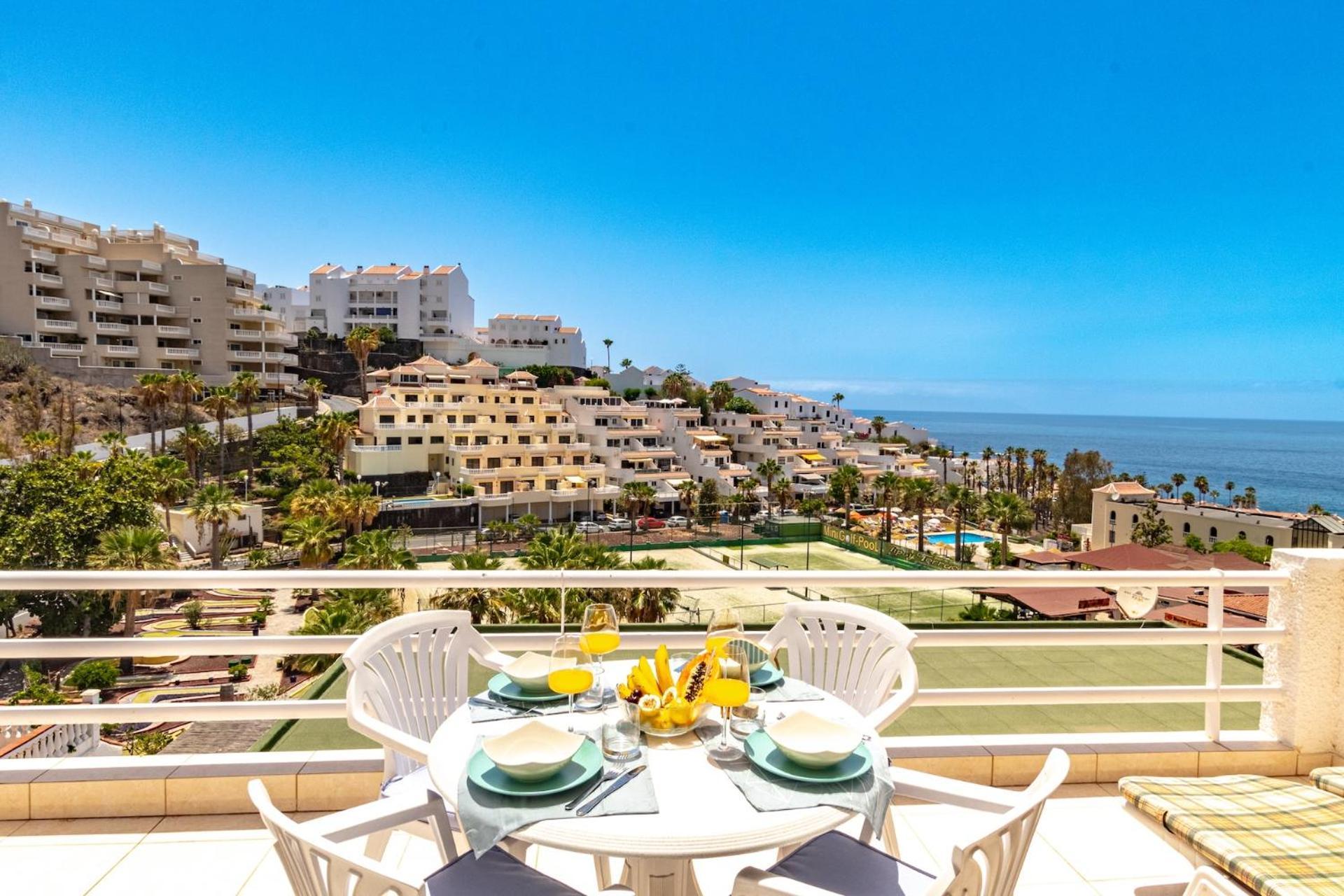 Sunny Oceanview Terrace By Dream Homes Tenerife Acantilado de los Gigantes Buitenkant foto