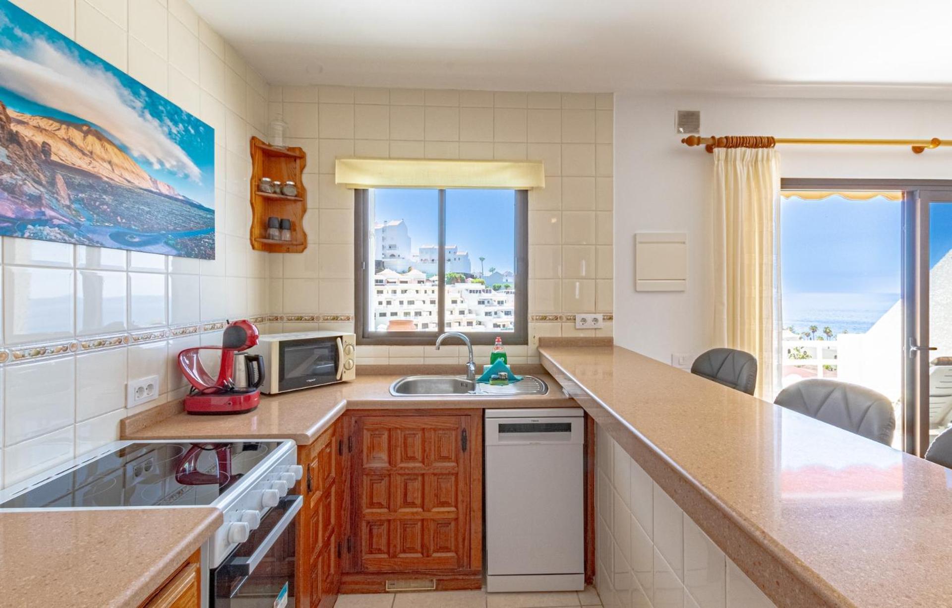 Sunny Oceanview Terrace By Dream Homes Tenerife Acantilado de los Gigantes Buitenkant foto