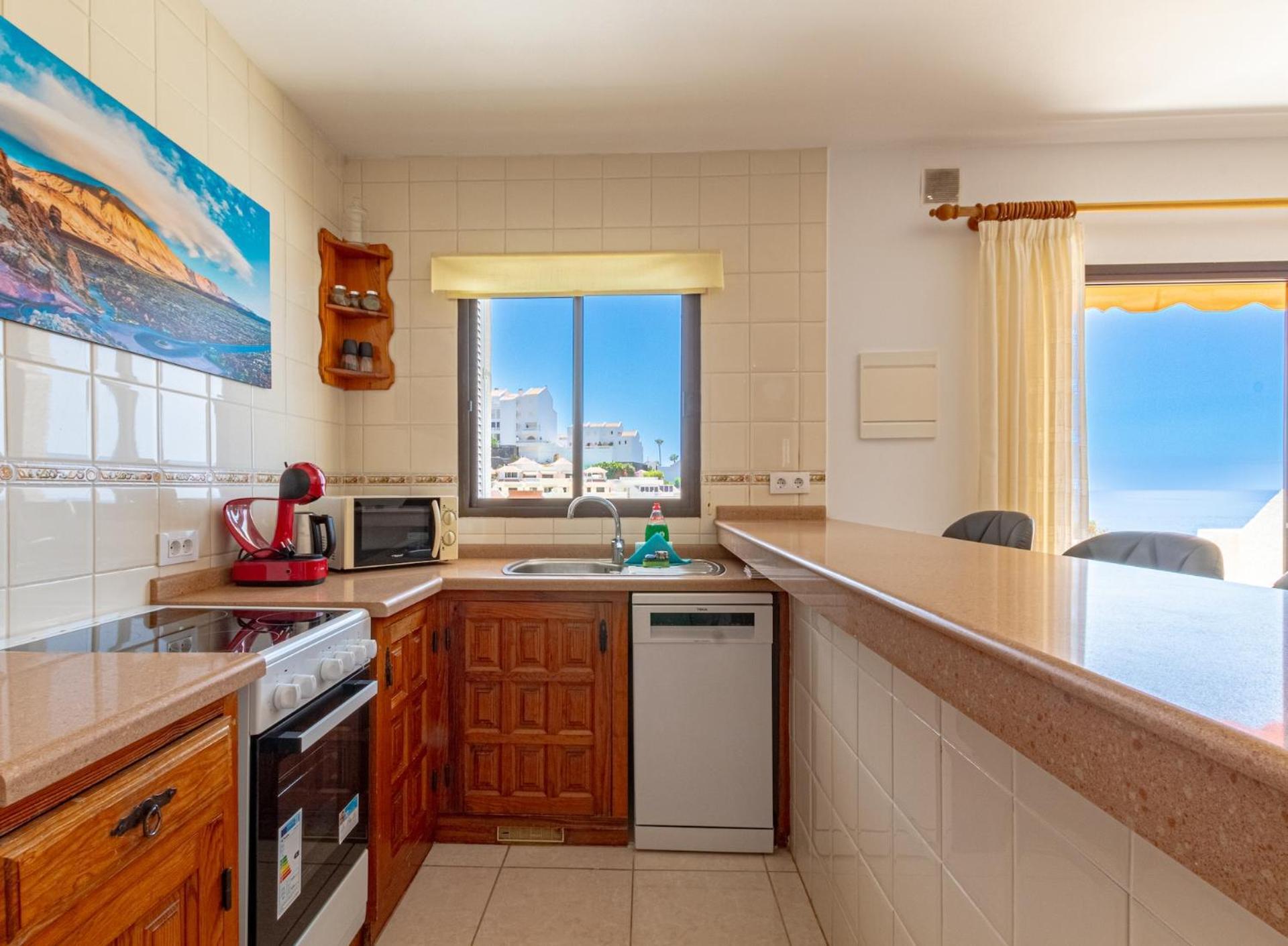 Sunny Oceanview Terrace By Dream Homes Tenerife Acantilado de los Gigantes Buitenkant foto
