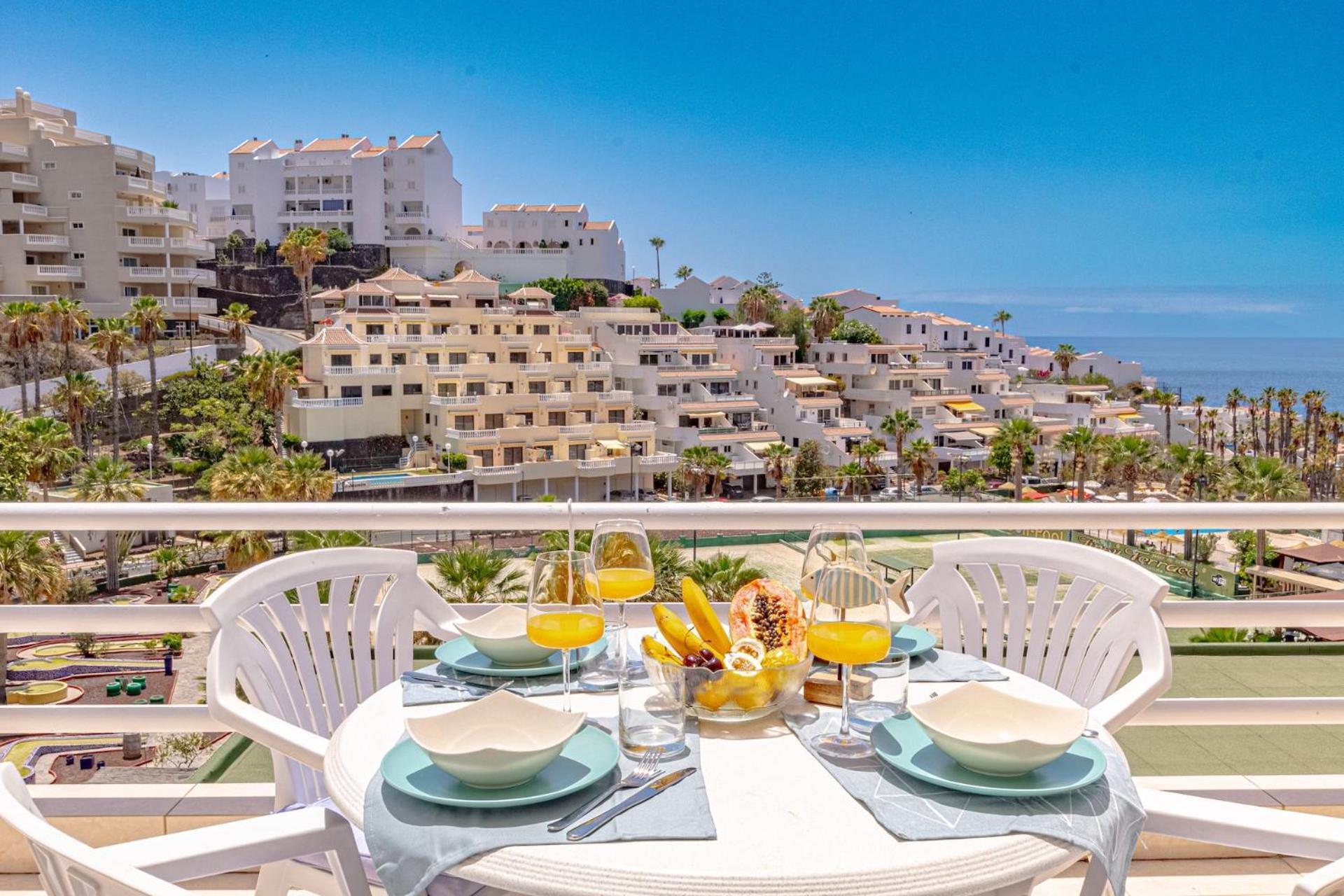 Sunny Oceanview Terrace By Dream Homes Tenerife Acantilado de los Gigantes Buitenkant foto