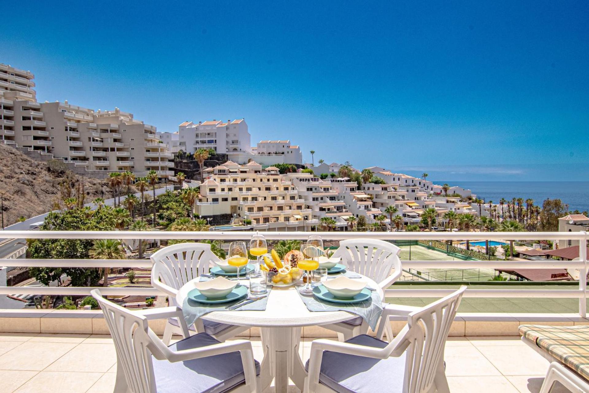 Sunny Oceanview Terrace By Dream Homes Tenerife Acantilado de los Gigantes Buitenkant foto