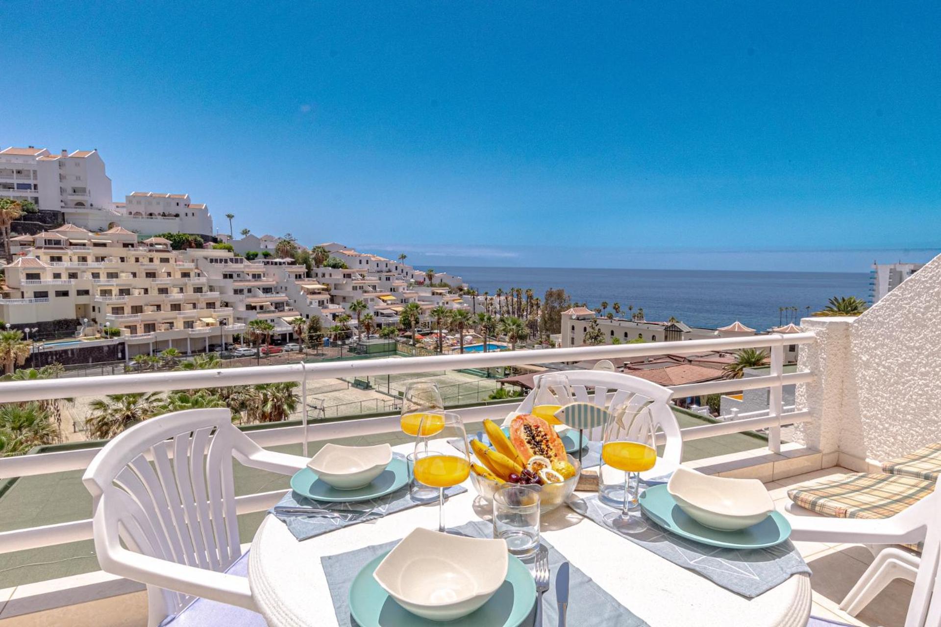 Sunny Oceanview Terrace By Dream Homes Tenerife Acantilado de los Gigantes Buitenkant foto